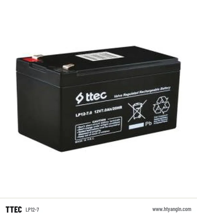 12V 7Ah Kuru Tip Bakımsız Akü