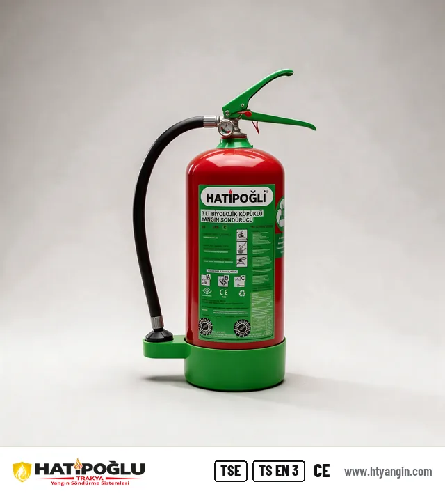Biyolojik (Fire Gel) Yangın Söndürücü 3 lt